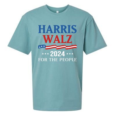 Harriswaltz 2024 Kamalaharris Timwaltz 2024 Sueded Cloud Jersey T-Shirt