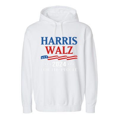 Harriswaltz 2024 Kamalaharris Timwaltz 2024 Garment-Dyed Fleece Hoodie