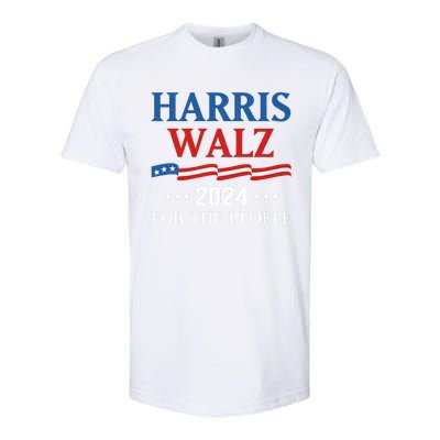 Harriswaltz 2024 Kamalaharris Timwaltz 2024 Softstyle CVC T-Shirt