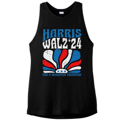 Harriswaltz 2024 Kamalaharris Timwaltz 2024 Ladies PosiCharge Tri-Blend Wicking Tank