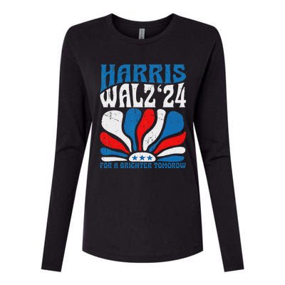 Harriswaltz 2024 Kamalaharris Timwaltz 2024 Womens Cotton Relaxed Long Sleeve T-Shirt