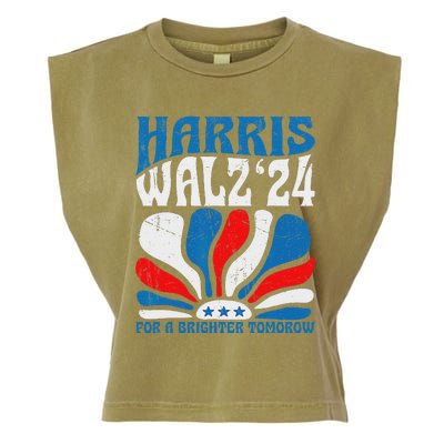 Harriswaltz 2024 Kamalaharris Timwaltz 2024 Garment-Dyed Women's Muscle Tee