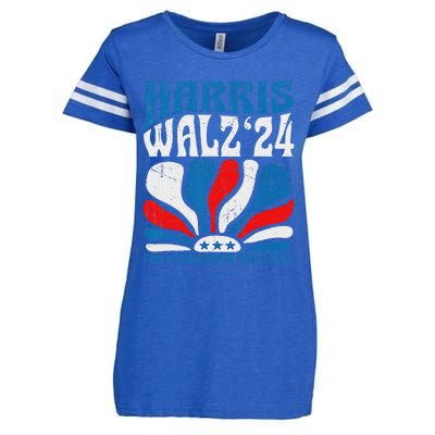 Harriswaltz 2024 Kamalaharris Timwaltz 2024 Enza Ladies Jersey Football T-Shirt