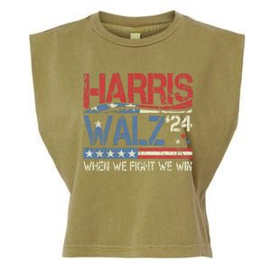 Harriswaltz 2024 Kamalaharris Timwaltz 2024 Garment-Dyed Women's Muscle Tee