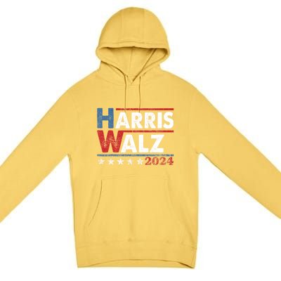 Harriswaltz 2024 Kamalaharris Timwaltz 2024 Premium Pullover Hoodie