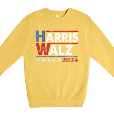 Harriswaltz 2024 Kamalaharris Timwaltz 2024 Premium Crewneck Sweatshirt