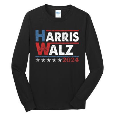 Harriswaltz 2024 Kamalaharris Timwaltz 2024 Tall Long Sleeve T-Shirt