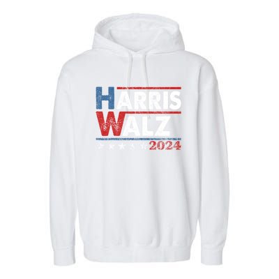 Harriswaltz 2024 Kamalaharris Timwaltz 2024 Garment-Dyed Fleece Hoodie