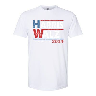 Harriswaltz 2024 Kamalaharris Timwaltz 2024 Softstyle CVC T-Shirt