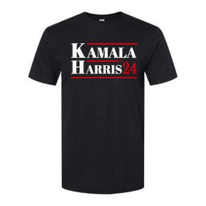 Harris 2024 Kamala Harris 2024 Elections American Flag Softstyle CVC T-Shirt