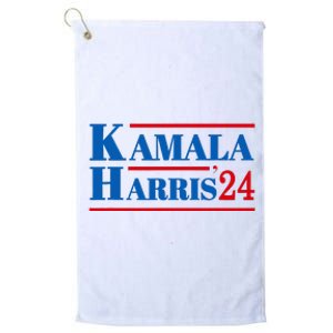 Harris 2024 Kamala Harris 2024 Elections American Flag Platinum Collection Golf Towel