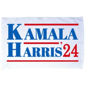 Harris 2024 Kamala Harris 2024 Elections American Flag Microfiber Hand Towel