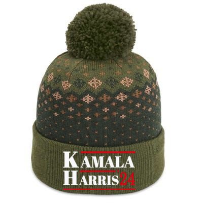 Harris 2024 Kamala Harris 2024 Elections American Flag The Baniff Cuffed Pom Beanie