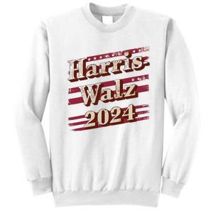 Harriswalz 2024 Kamala Harris And Tim Walz Supporters Sweatshirt