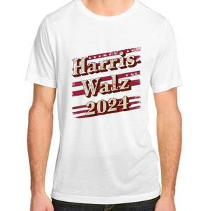 Harriswalz 2024 Kamala Harris And Tim Walz Supporters Adult ChromaSoft Performance T-Shirt