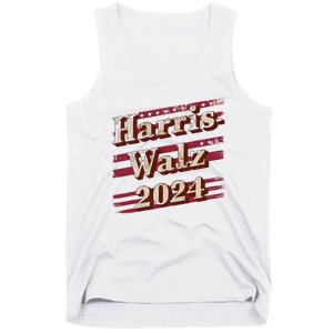 Harriswalz 2024 Kamala Harris And Tim Walz Supporters Tank Top