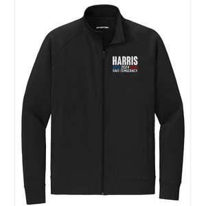 Harris 2024 Kamala Harris 24 For The People I Am Speaking Cute Gift Stretch Full-Zip Cadet Jacket