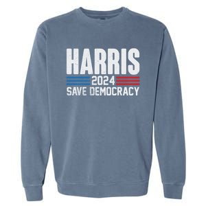 Harris 2024 Kamala Harris 24 For The People I Am Speaking Cute Gift Garment-Dyed Sweatshirt