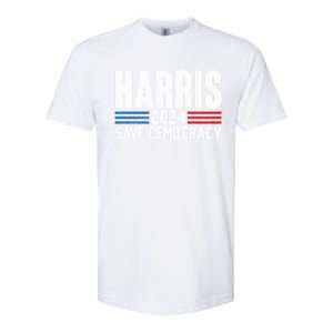 Harris 2024 Kamala Harris 24 For The People I Am Speaking Cute Gift Softstyle CVC T-Shirt