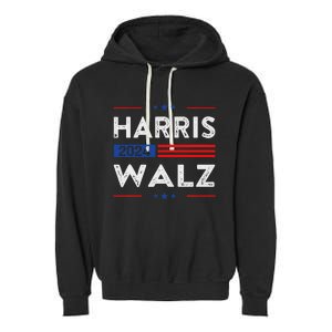 Harriswaltz 2024 Kamalaharris Timwaltz 2024 Garment-Dyed Fleece Hoodie