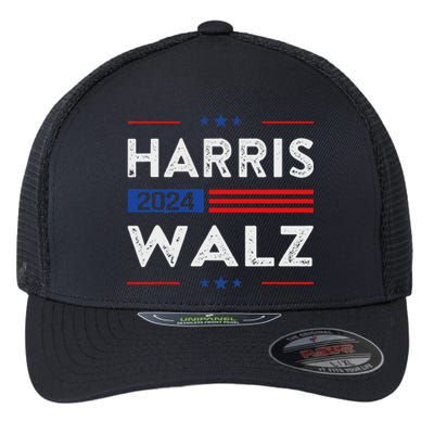 Harriswaltz 2024 Kamalaharris Timwaltz 2024 Flexfit Unipanel Trucker Cap