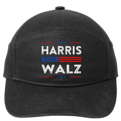 Harriswaltz 2024 Kamalaharris Timwaltz 2024 7-Panel Snapback Hat