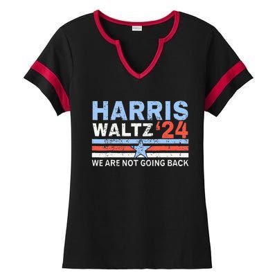 Harriswaltz 2024 Kamalaharris Timwaltz 2024 Gift Ladies Halftime Notch Neck Tee