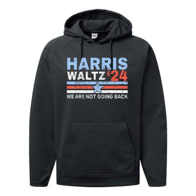 Harriswaltz 2024 Kamalaharris Timwaltz 2024 Gift Performance Fleece Hoodie