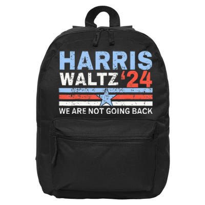 Harriswaltz 2024 Kamalaharris Timwaltz 2024 Gift 16 in Basic Backpack