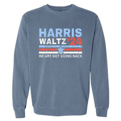 Harriswaltz 2024 Kamalaharris Timwaltz 2024 Gift Garment-Dyed Sweatshirt