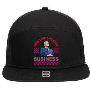 Harriswaltz 2024 Kamalaharris Timwaltz 2024 7 Panel Mesh Trucker Snapback Hat