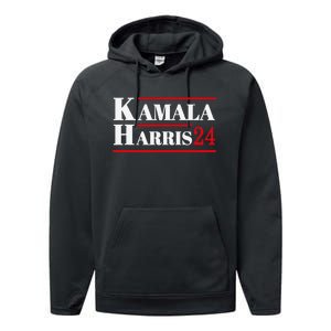 Harris 2024 Kamala Harris 2024 Elections American Flag Performance Fleece Hoodie