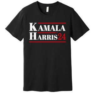 Harris 2024 Kamala Harris 2024 Elections American Flag Premium T-Shirt