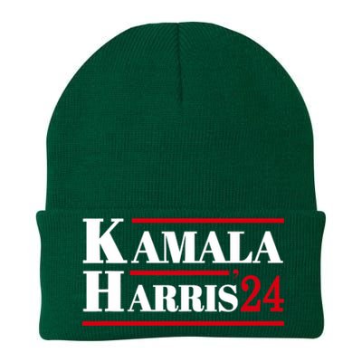 Harris 2024 Kamala Harris 2024 Elections American Flag Knit Cap Winter Beanie