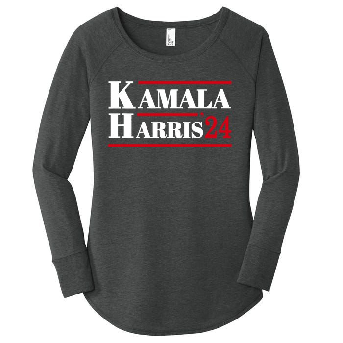 Harris 2024 Kamala Harris 2024 Elections American Flag Women's Perfect Tri Tunic Long Sleeve Shirt