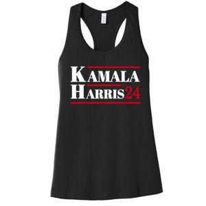 Harris 2024 Kamala Harris 2024 Elections American Flag Women's Racerback Tank