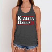 Harris 2024 Kamala Harris 2024 Elections American Flag Women's Knotted Racerback Tank