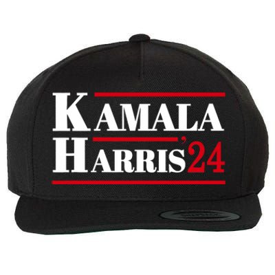 Harris 2024 Kamala Harris 2024 Elections American Flag Wool Snapback Cap