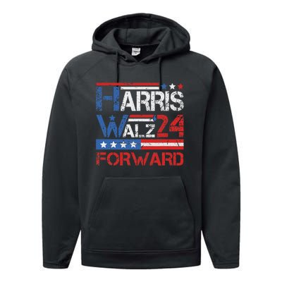 Harriswaltz 2024 Kamalaharris Timwaltz 2024 Performance Fleece Hoodie