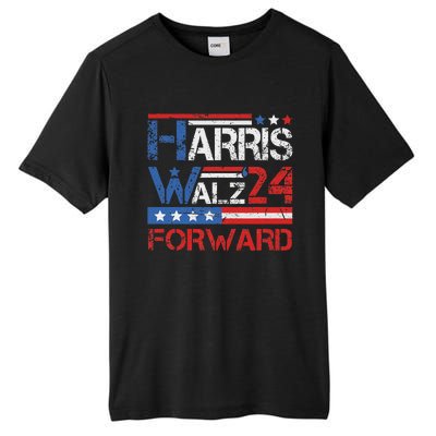 Harriswaltz 2024 Kamalaharris Timwaltz 2024 Tall Fusion ChromaSoft Performance T-Shirt