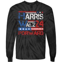 Harriswaltz 2024 Kamalaharris Timwaltz 2024 Tie-Dye Long Sleeve Shirt