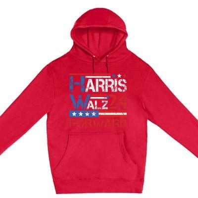 Harriswaltz 2024 Kamalaharris Timwaltz 2024 Premium Pullover Hoodie