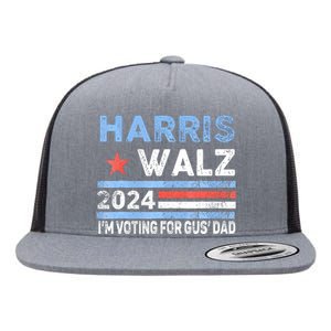 Harriswaltz 2024 Kamalaharris Timwaltz 2024 Flat Bill Trucker Hat