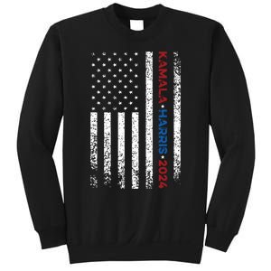 Harris 2024 Kamala Harris 2024 Elections American Flag Sweatshirt