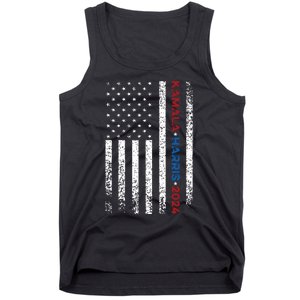 Harris 2024 Kamala Harris 2024 Elections American Flag Tank Top