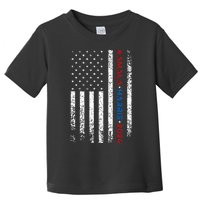 Harris 2024 Kamala Harris 2024 Elections American Flag Toddler T-Shirt