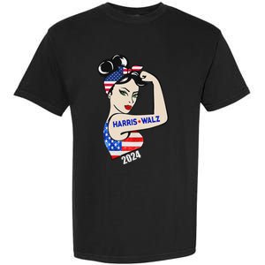 Harriswaltz 2024 Kamalaharris Timwaltz 2024 Garment-Dyed Heavyweight T-Shirt