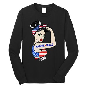 Harriswaltz 2024 Kamalaharris Timwaltz 2024 Long Sleeve Shirt