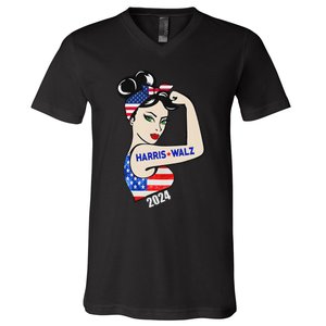 Harriswaltz 2024 Kamalaharris Timwaltz 2024 V-Neck T-Shirt