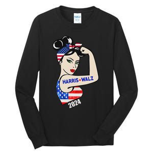 Harriswaltz 2024 Kamalaharris Timwaltz 2024 Tall Long Sleeve T-Shirt